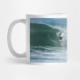 Bodyboarder in action Mug